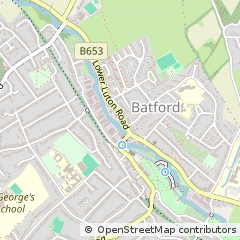 Map of Harpenden, Hertfordshire