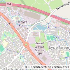Map of Bristol, Gloucestershire