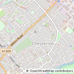 Map of Cambridge, Cambridgeshire