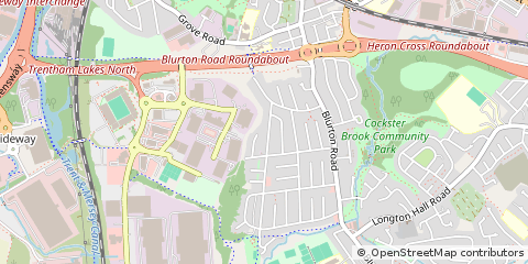 Map of Stoke-on-Trent
