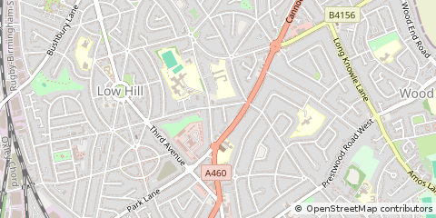 Map of Wolverhampton