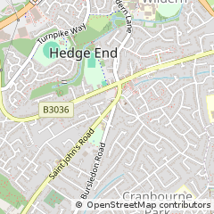 Map of Southampton, Hants