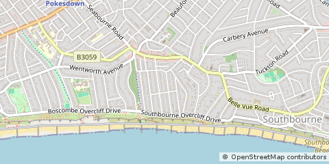 Map of Bournemouth