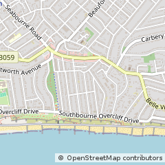 Map of Bournemouth
