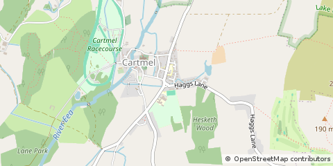 Map of Grange-Over-Sands