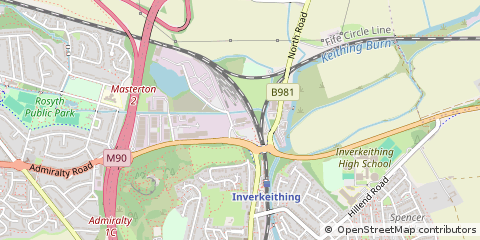Map of Fife