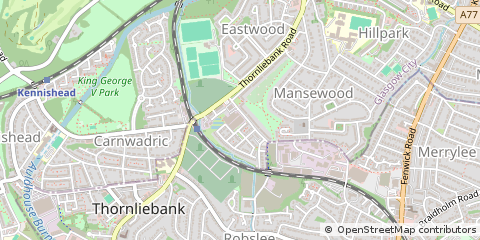 Map of Glasgow