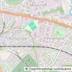 Map of Elgin, Moray
