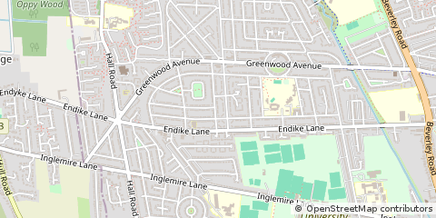 Map of Hull