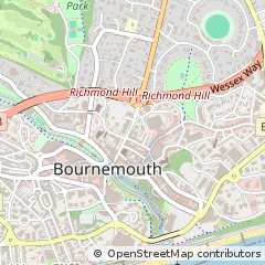 Map of Bournemouth