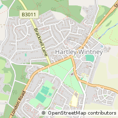 Map of Hartley Wintney, Hampshire