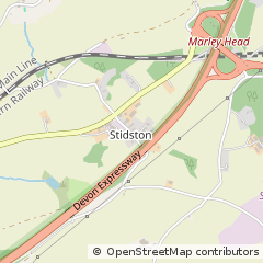 Map of South Brent