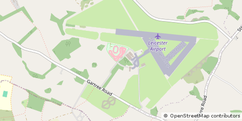 Map of Leicester, Leicestershire