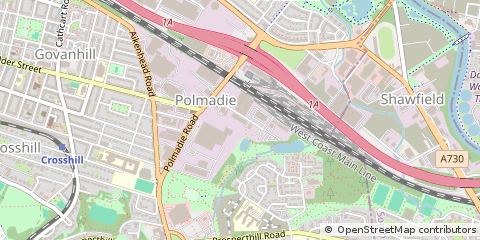Map of Glasgow