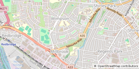 Map of Southampton