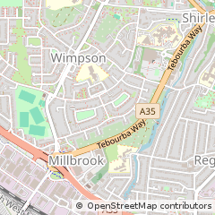 Map of Southampton