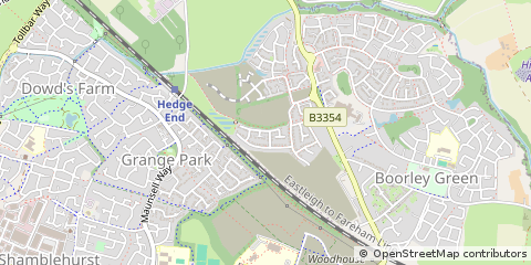 Map of Southampton
