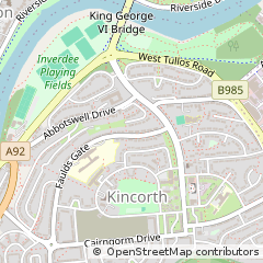 Map of Aberdeen