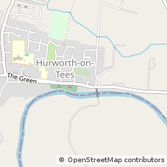 Map of Darlington, Durham
