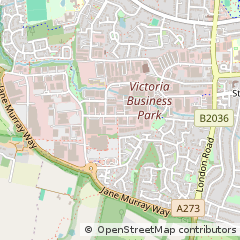 Map of Burgess Hill, West Sussex