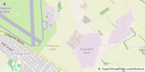 Map of Chalgrove, Oxfordshire