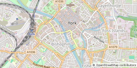 Map of York