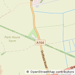Map of Beverley, East Yorkshire