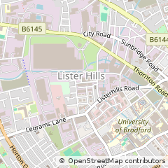 Map of Preston Street, Bradford