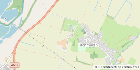 Map of Kettering, Northamptonshire
