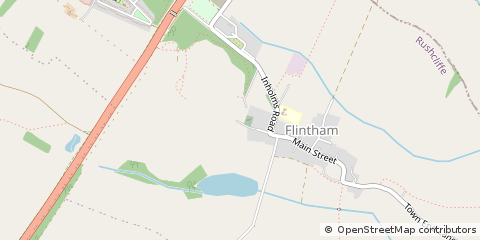 Map of Nottinghamshire
