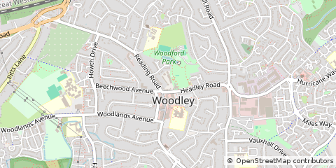 Map of Reading