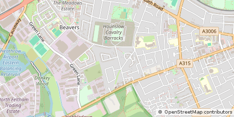 Map of Hounslow