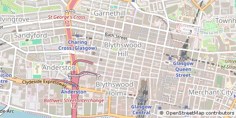Map of Glasgow