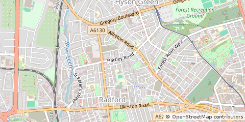 Map of Nottingham