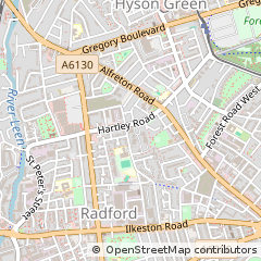 Map of Nottingham