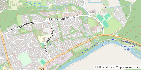 Map of Banchory