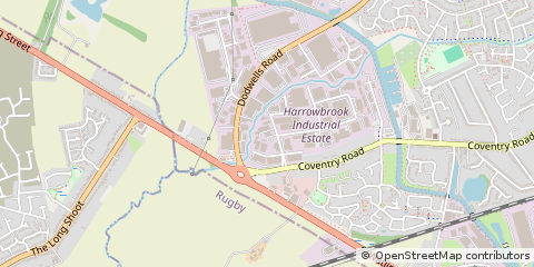 Map of Hinckley, Leicestershire