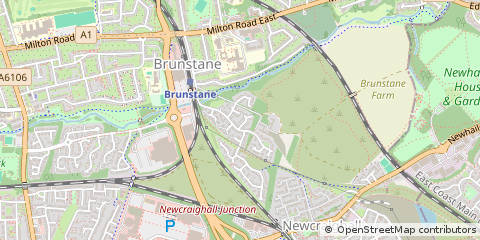 Map of Edinburgh