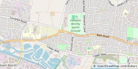Map of Thatcham