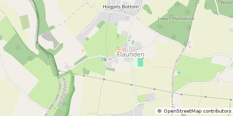 Map of Hemel Hempstead, Hertfordshire