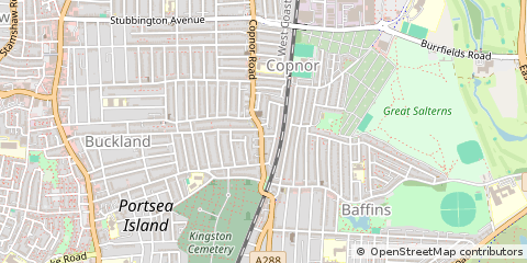 Map of Portsmouth