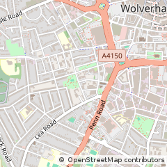 Map of Wolverhampton
