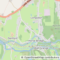 Map of Stoke-on-Trent, Staffordshire