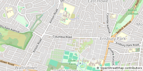 Map of Bournemouth