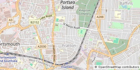 Map of Portsmouth