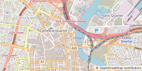 Map of Belfast