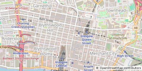 Map of Glasgow