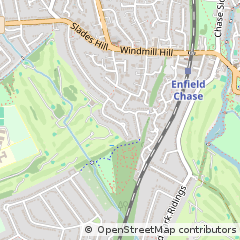 Map of Enfield