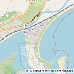 Map of Pwllheli, Gwynedd