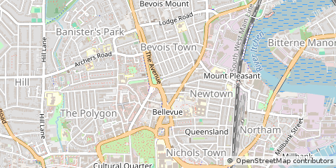 Map of Southampton